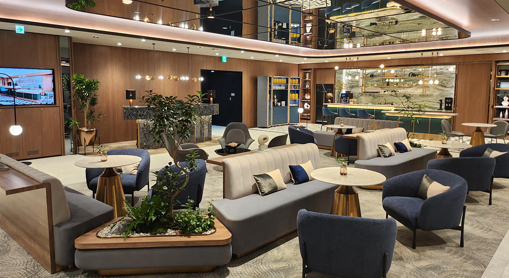 THE COLLECTIVE Lounge space